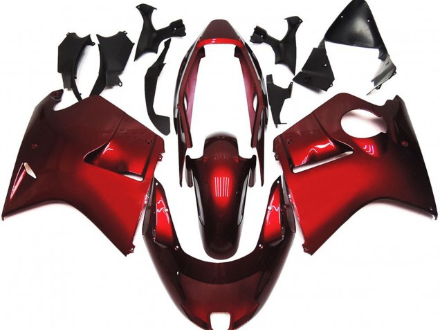 1996-2007 Rosso Intenso & Vibrante Honda CBR1100XX Carena Moto 1996-2007 Rosso Intenso & Vibrante Honda CBR1100XX Carena Moto