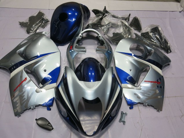 1997-2007 Blu & Argento Suzuki GSXR 1300 Carena Moto