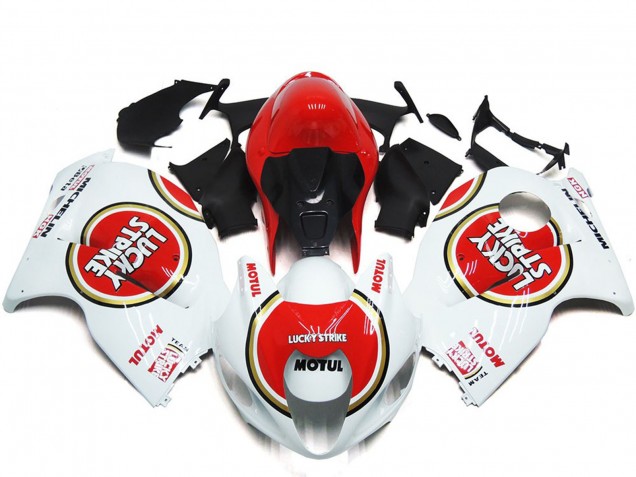 1997-2007 Stile Rosso Lucky Strike Suzuki GSXR 1300 Carena Moto 1997-2007 Stile Rosso Lucky Strike Suzuki GSXR 1300 Carena Moto