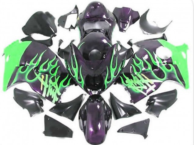 1997-2007 Verde Fiamma Suzuki GSXR 1300 Carena Moto 1997-2007 Verde Fiamma Suzuki GSXR 1300 Carena Moto