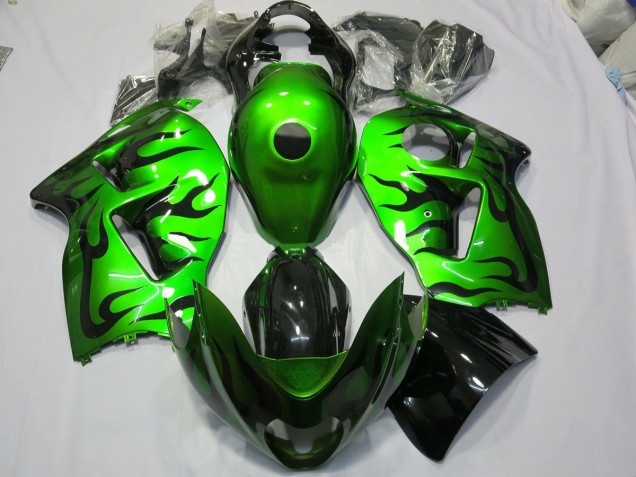 1997-2007 Verde Lucido Suzuki GSXR 1300 Carena Moto 1997-2007 Verde Lucido Suzuki GSXR 1300 Carena Moto