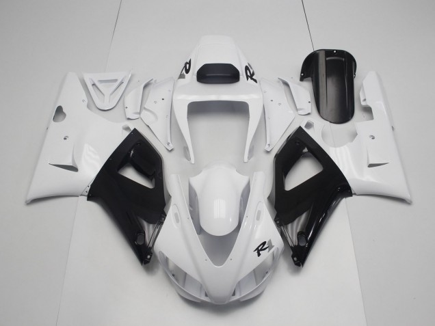 1998-1999 Bianco & Nero Yamaha R1 Carena Moto 1998-1999 Bianco & Nero Yamaha R1 Carena Moto