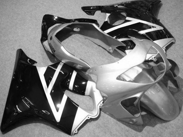 1999-2000 Argento Nero Honda CBR600 F4 Carena Moto 1999-2000 Argento Nero Honda CBR600 F4 Carena Moto
