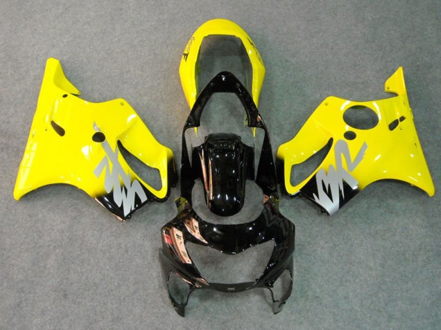 1999-2000 Decalcomania Argento Giallo Honda CBR600 F4 Carena Moto 1999-2000 Decalcomania Argento Giallo Honda CBR600 F4 Carena Moto