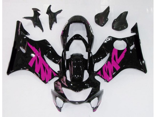 1999-2000 Nero Lucido & Rosa Honda CBR600 F4 Carena Moto 1999-2000 Nero Lucido & Rosa Honda CBR600 F4 Carena Moto