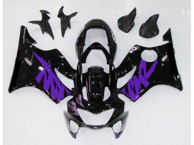 1999-2000 Nero Lucido & Viola Honda CBR600 F4 Carena Moto 1999-2000 Nero Lucido & Viola Honda CBR600 F4 Carena Moto