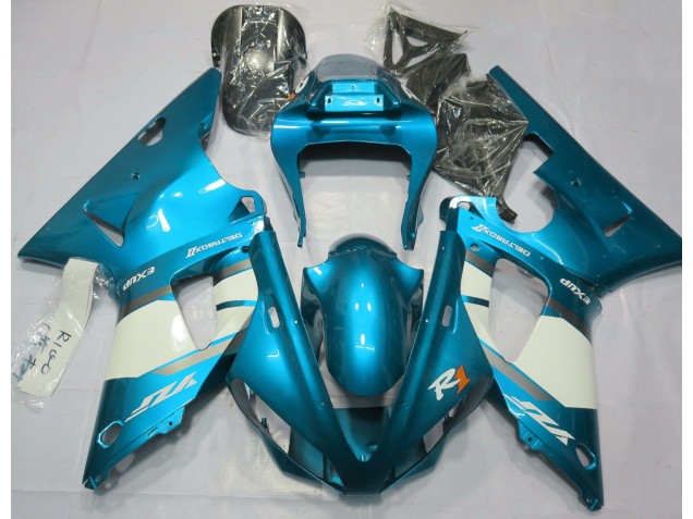 2000-2001 Azzurro & Bianco Yamaha R1 Carena Moto 2000-2001 Azzurro & Bianco Yamaha R1 Carena Moto