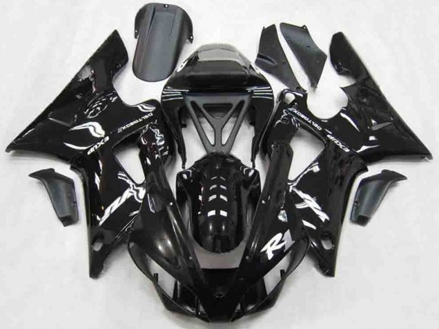 2000-2001 Stile Nero Lucido Yamaha R1 Carena Moto 2000-2001 Stile Nero Lucido Yamaha R1 Carena Moto