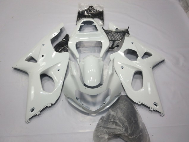 2000-2002 Bianco Lucido Suzuki GSXR 1000 Carena Moto 2000-2002 Bianco Lucido Suzuki GSXR 1000 Carena Moto