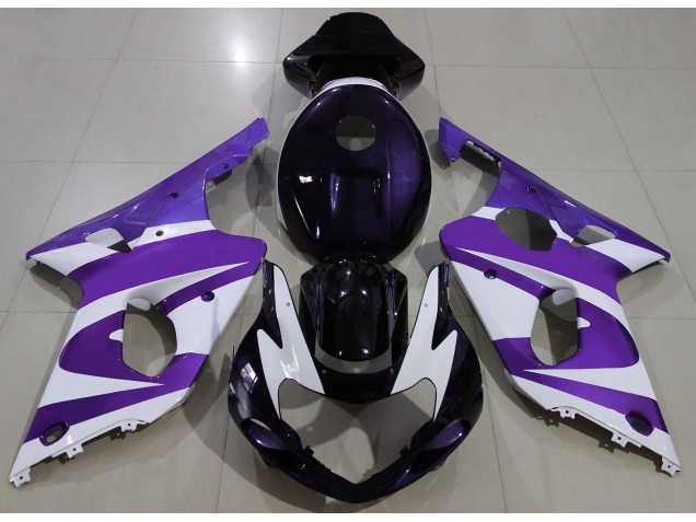 2000-2002 Viola Profondo Suzuki GSXR 1000 Carena Moto 2000-2002 Viola Profondo Suzuki GSXR 1000 Carena Moto