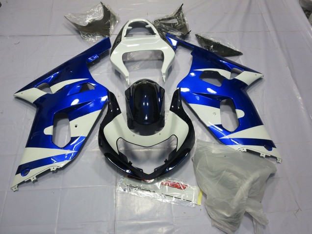 2001-2003 Blu & Bianco Suzuki GSXR 600-750 Carena Moto 2001-2003 Blu & Bianco Suzuki GSXR 600-750 Carena Moto