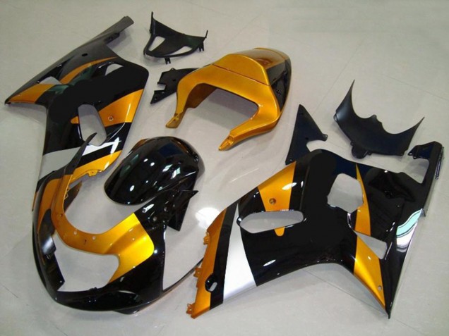 2001-2003 Oro & Nero Suzuki GSXR 600-750 Carena Moto 2001-2003 Oro & Nero Suzuki GSXR 600-750 Carena Moto