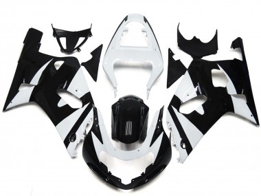 2001-2003 Stile Bianco & Nero OEM Suzuki GSXR 600-750 Carena Moto