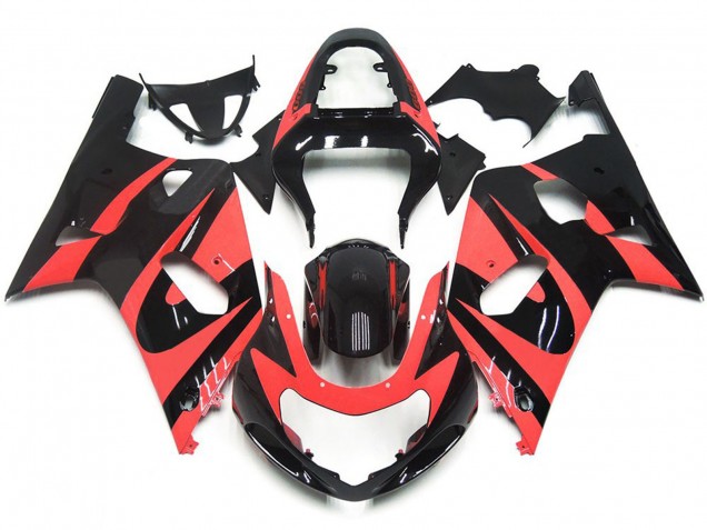 2001-2003 Stile Personalizzato OEM Rosso Chiaro Suzuki GSXR 600-750 Carena Moto 2001-2003 Stile Personalizzato OEM Rosso Chiaro Suzuki GSXR 600-750 Carena Moto