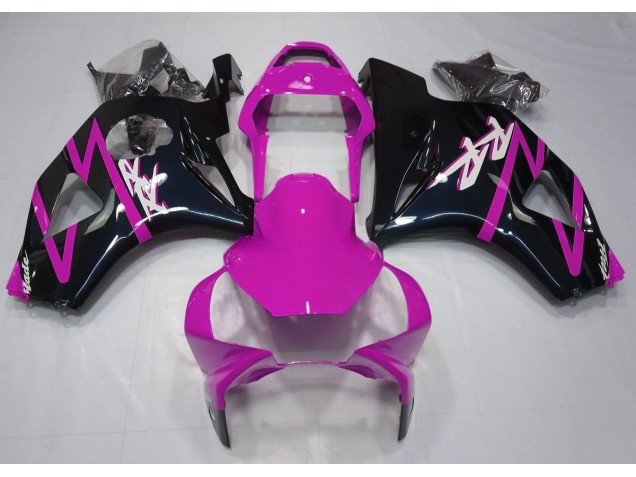 2002-2003 Nero Lucido & Rosa Honda CBR954RR Carena Moto 2002-2003 Nero Lucido & Rosa Honda CBR954RR Carena Moto