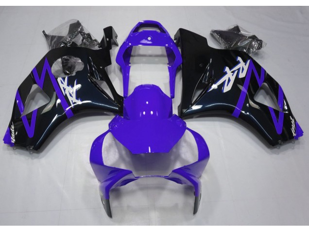 2002-2003 Nero Lucido & Viola Honda CBR954RR Carena Moto 2002-2003 Nero Lucido & Viola Honda CBR954RR Carena Moto