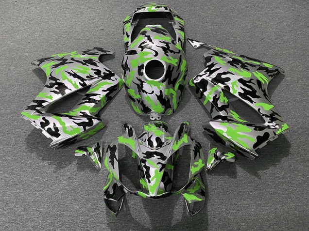2002-2012 Verde Mimetico Honda VFR800 Carena Moto 2002-2012 Verde Mimetico Honda VFR800 Carena Moto