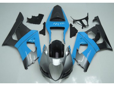 2003-2004 Azzurro Argento & Nero Suzuki GSXR 1000 Carena Moto