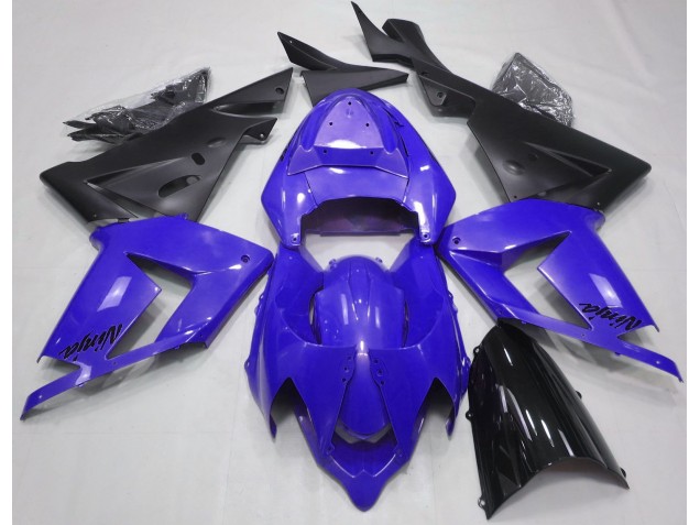 2004-2005 Blu Perla & Nero Kawasaki ZX10R Carena Moto 2004-2005 Blu Perla & Nero Kawasaki ZX10R Carena Moto