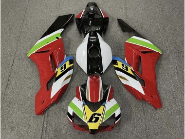 2004-2005 Rosso 6 Honda CBR1000RR Carena Moto