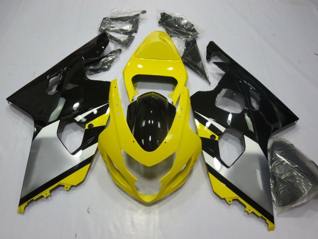 2004-2005 Stile OEM Giallo Suzuki GSXR 600-750 Carena Moto 2004-2005 Stile OEM Giallo Suzuki GSXR 600-750 Carena Moto