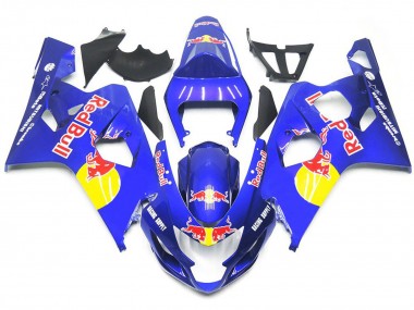 2004-2005 Stile Vibrante Blu Rosso Toro Suzuki GSXR 600-750 Carena Moto