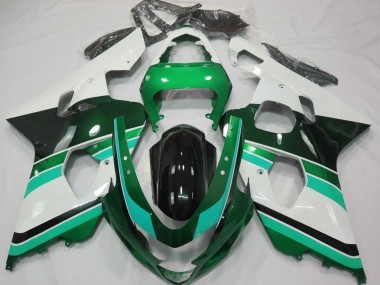 2004-2005 Verde Lucido & Verde Suzuki GSXR 600-750 Carena Moto