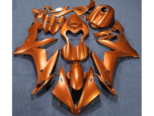 2004-2006 Arancione Solido Yamaha R1 Carena Moto 2004-2006 Arancione Solido Yamaha R1 Carena Moto