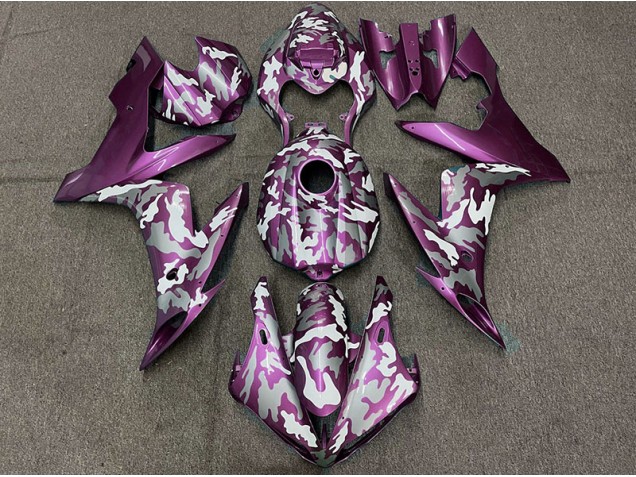 2004-2006 Magenta Scuro Mimetico Yamaha R1 Carena Moto 2004-2006 Magenta Scuro Mimetico Yamaha R1 Carena Moto