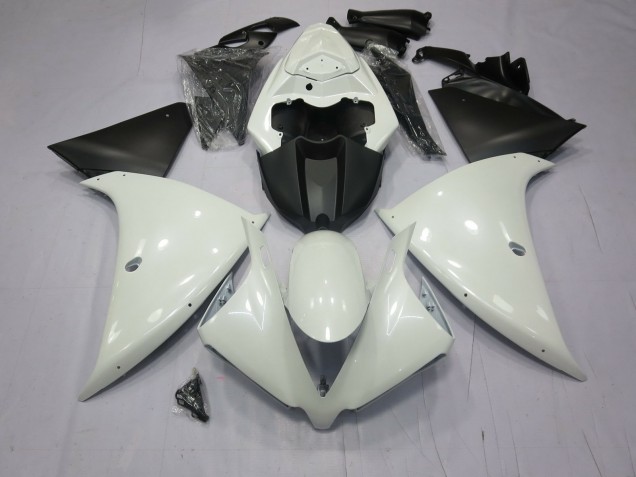 2009-2011 Bianco Lucido Yamaha R1 Carena Moto 2009-2011 Bianco Lucido Yamaha R1 Carena Moto