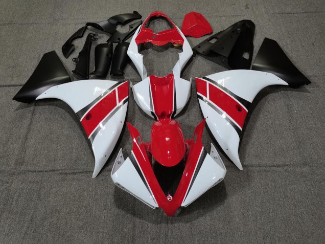 2009-2011 Rosso Bianco Yamaha R1 Carena Moto 2009-2011 Rosso Bianco Yamaha R1 Carena Moto