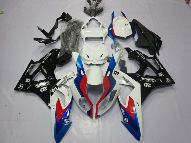 2009-2014 Alien Blu & Bianco BMW S1000RR Carena Moto 2009-2014 Alien Blu & Bianco BMW S1000RR Carena Moto