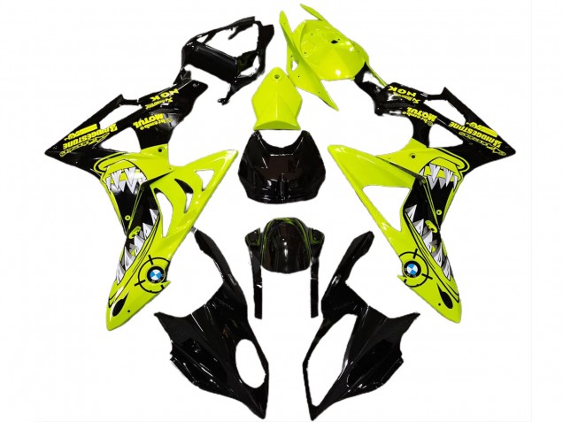 2009-2014 Alien Blu & Bianco BMW S1000RR Carena Moto 2009-2014 Alien Blu & Bianco BMW S1000RR Carena Moto