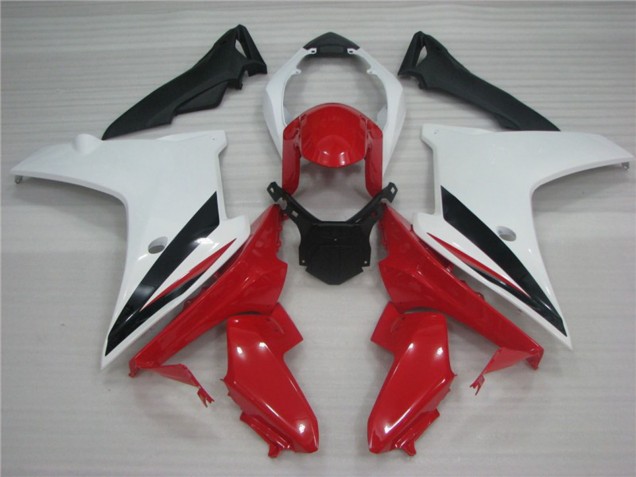 2011-2012 Bianco Rosso & Nero Honda CBR600F Carena Moto 2011-2012 Bianco Rosso & Nero Honda CBR600F Carena Moto