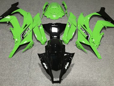2011-2015 Verde Lucido & Loghi Kawasaki ZX10R Carena Moto