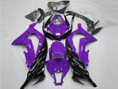2011-2015 Viola Lucido & Nero Kawasaki ZX10R Carena Moto