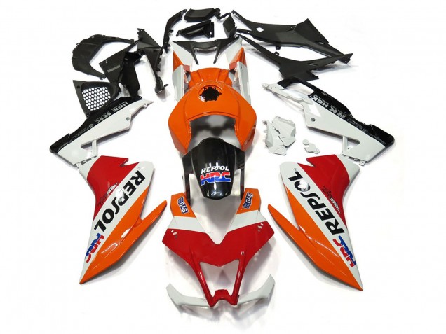 2012-2015 Repsol Bianco & Rosso Aprilia RS4 125 Carena Moto 2012-2015 Repsol Bianco & Rosso Aprilia RS4 125 Carena Moto