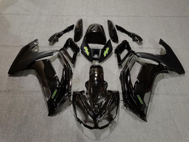 2012-2016 Nero & Verde Kawasaki Ninja 650R Carena Moto 2012-2016 Nero & Verde Kawasaki Ninja 650R Carena Moto