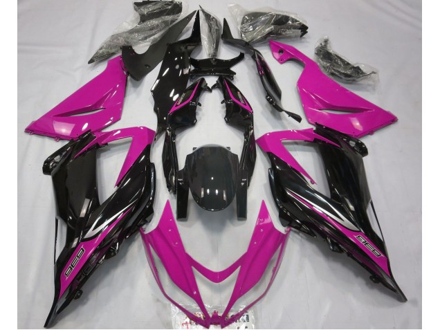 2013-2018 Nero & Rosa Kawasaki ZX6R Carena Moto 2013-2018 Nero & Rosa Kawasaki ZX6R Carena Moto