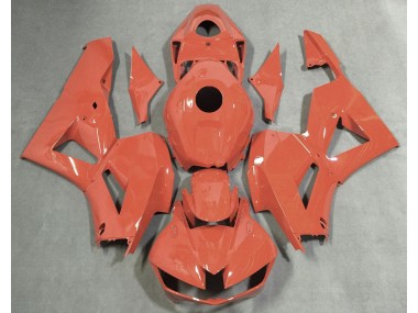2013-2023 Arancione Lucido Tinta Unita Honda CBR600RR Carena Moto