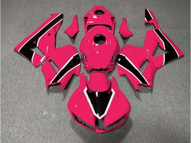 2013-2023 Lucentezza Rosa Brillante & Nero Honda CBR600RR Carena Moto 2013-2023 Lucentezza Rosa Brillante & Nero Honda CBR600RR Carena Moto