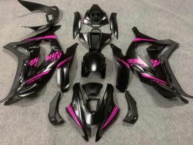 2016-2019 Satinato Nero & Rosa Kawasaki ZX10R Carena Moto