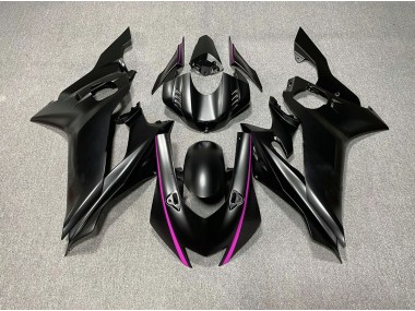 2017-2021 Accenti Neri Opachi & Rosa Yamaha R6 Carena Moto