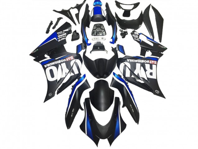 2017-2023 Nero Opaco & Blu Suzuki GSXR 1000 Carena Moto 2017-2023 Nero Opaco & Blu Suzuki GSXR 1000 Carena Moto