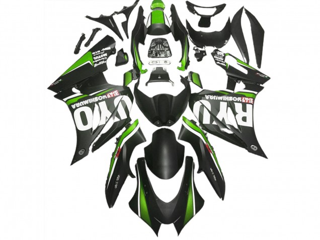 2017-2023 Nero Opaco & Verde Suzuki GSXR 1000 Carena Moto 2017-2023 Nero Opaco & Verde Suzuki GSXR 1000 Carena Moto