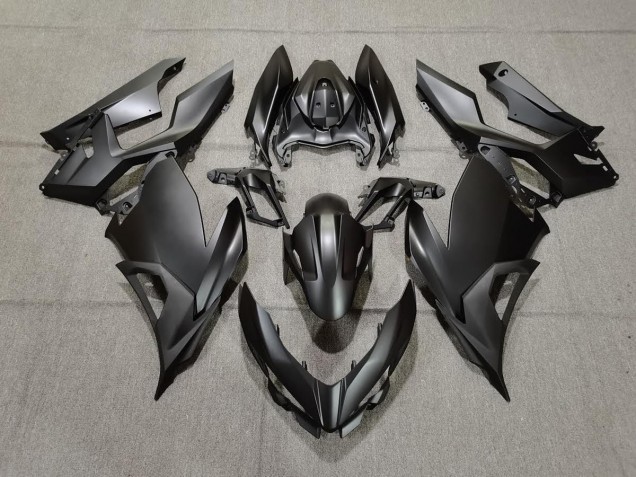 2018-2023 Nero Opaco Kawasaki Ninja 400 Carena Moto 2018-2023 Nero Opaco Kawasaki Ninja 400 Carena Moto