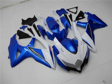 Carena Moto Suzuki GSXR 600/750 2008-2010 - Bianco Blu Sconto