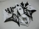 Kit Carena Moto ABS Honda CBR600RR 2007-2008 - Bianco Nero Lucido