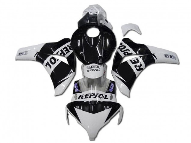 Carena Moto Honda CBR1000RR 2008-2011 - Bianco Nero Lucido Repsol