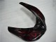Carena Moto Kawasaki ZX10R 2006-2007 - Nero Lucido Rosso Fiamma